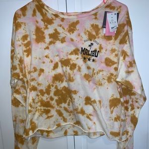 Long sleeve crop top